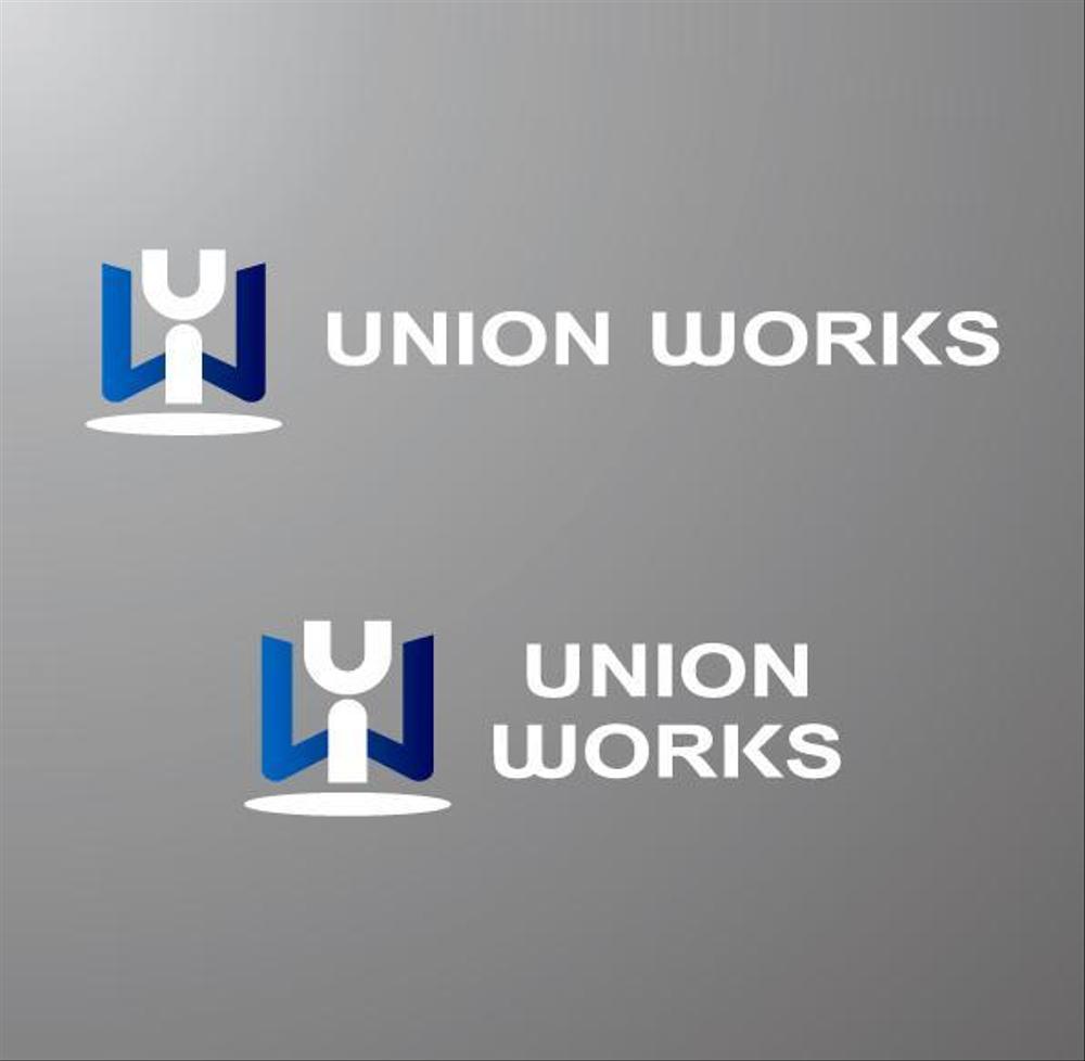 「UNION  WORKS」のロゴ作成