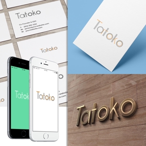 conii.Design (conii88)さんの「株式会社Tatoko」の会社ロゴへの提案
