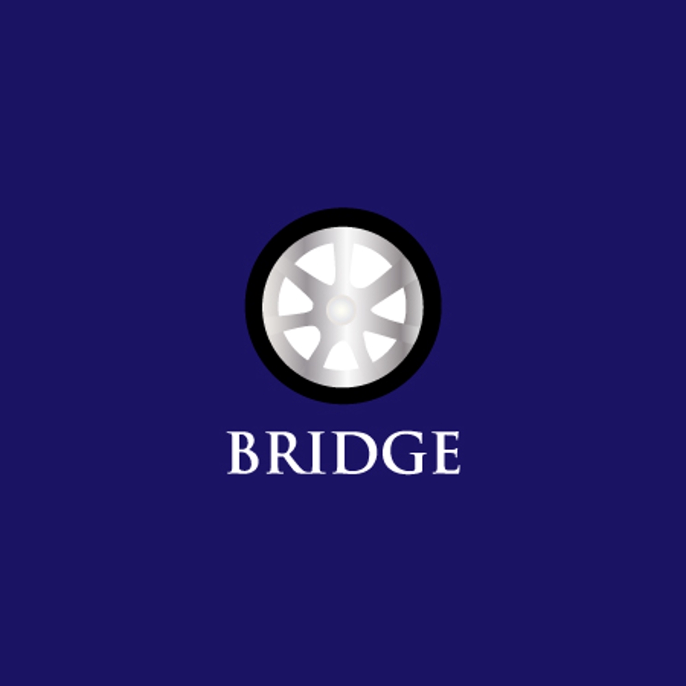 「BRIDGE」のロゴ作成
