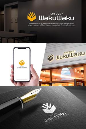 hi06_design (hi06)さんのレンタルスペース「スカイフロント　WakuWaku」のロゴ制作への提案