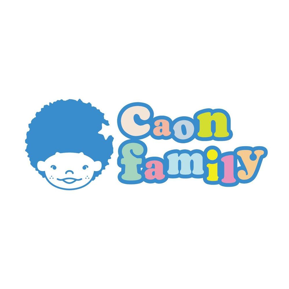 「caon family」のロゴ作成（商標登録無し）
