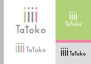 sametさんの「株式会社Tatoko」の会社ロゴへの提案