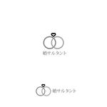 上忠 (uetyu)さんの結婚相談所  BRIDAL GYM「婚サルタント」のロゴ作成への提案