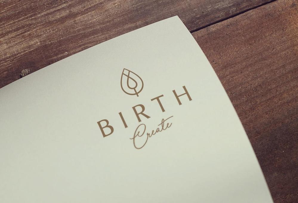 様々なお祝いに対応する会社「株式会社BIRTH　Create」のロゴ