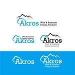 株式会社バズラス (buzzrous)さんのWEB＆ビジネスデザインスクール「Akros」のロゴへの提案