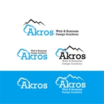 株式会社バズラス (buzzrous)さんのWEB＆ビジネスデザインスクール「Akros」のロゴへの提案