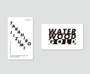 TYPOGRAPHIA (Typograph)さんのグローバルに活躍するバイイング&マーチャンダイジングディレクターの名刺デザインへの提案