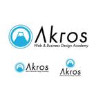 郷山志太 (theta1227)さんのWEB＆ビジネスデザインスクール「Akros」のロゴへの提案