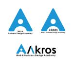Hagemin (24tara)さんのWEB＆ビジネスデザインスクール「Akros」のロゴへの提案