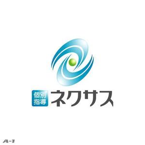 さんの学習塾「個別指導ネクサス」のロゴ作成への提案