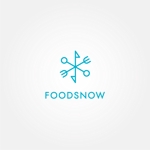 tanaka10 (tanaka10)さんのフードコーディネーターが新規設立する会社「FOODSNOW」の雪の結晶入りロゴへの提案