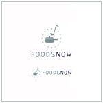 Wërk DESIGN (werk)さんのフードコーディネーターが新規設立する会社「FOODSNOW」の雪の結晶入りロゴへの提案