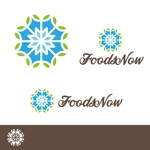 sin_cwork (sin_cwork)さんのフードコーディネーターが新規設立する会社「FOODSNOW」の雪の結晶入りロゴへの提案