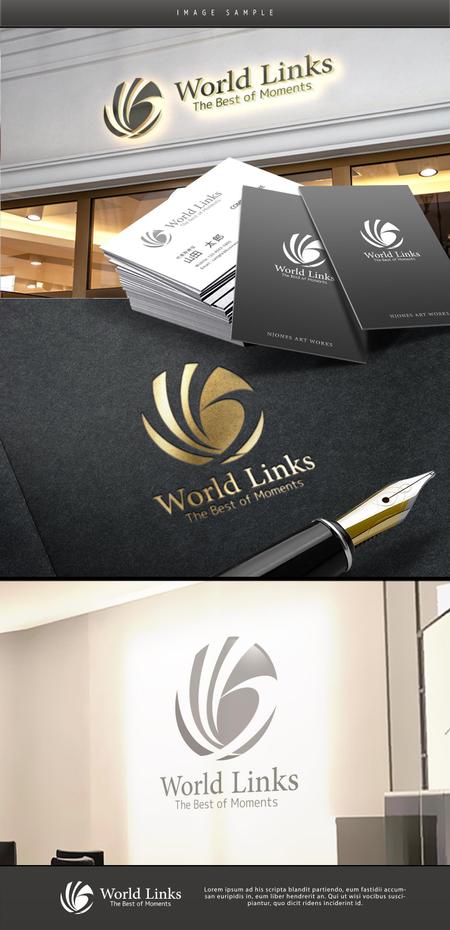 NJONESKYDWS (NJONES)さんの企業、「WorldLinks」のロゴ制作への提案