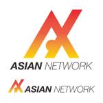 AMADESIGN (ama_design)さんの外国人労働者と日本の企業をつなぐ「株式会社アジアネットワーク」のロゴ（商標登録予定なし）への提案