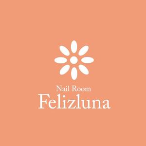 さんの「Nail Room Felizluna～フェリスルーナ～」のロゴ作成への提案