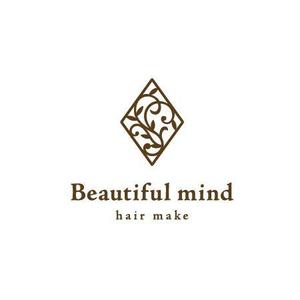 L-design (CMYK)さんの美容室「Beautiful mind」のロゴ作成への提案