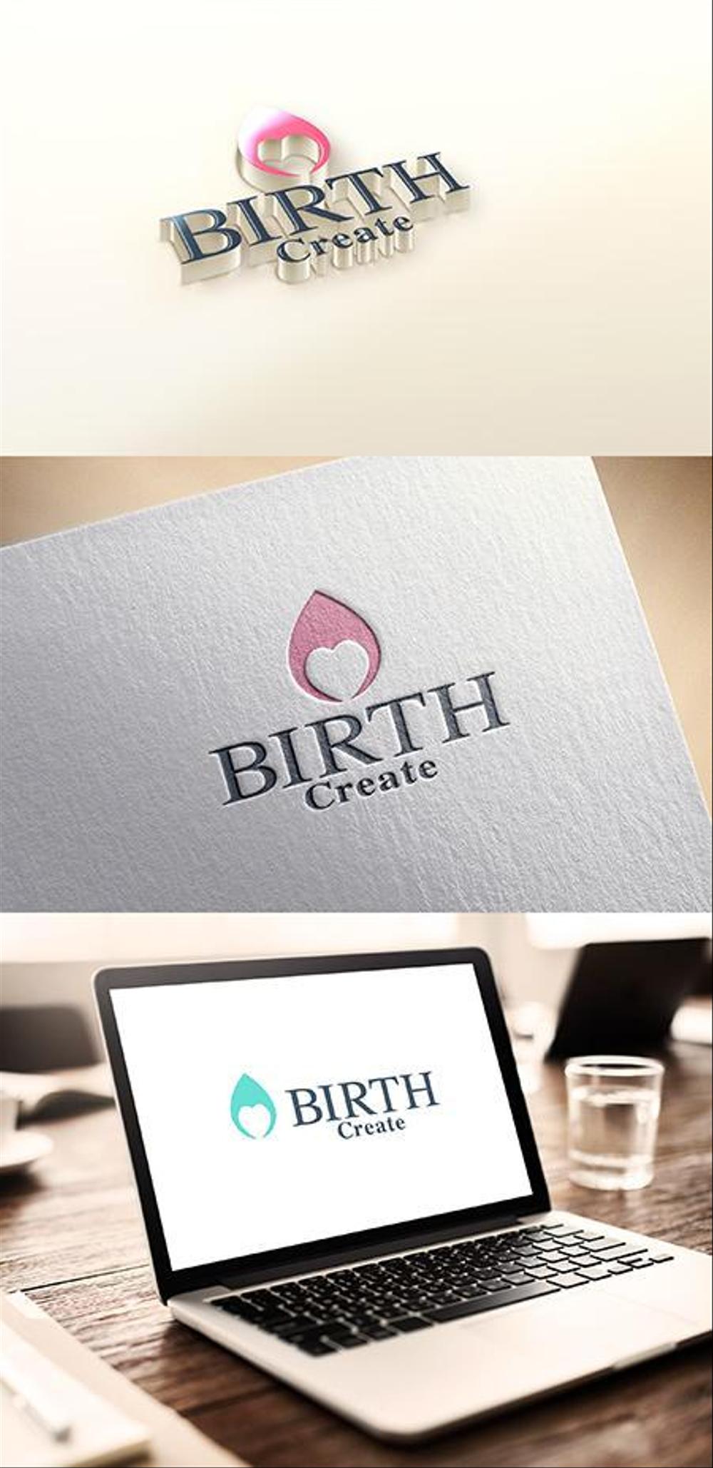 様々なお祝いに対応する会社「株式会社BIRTH　Create」のロゴ