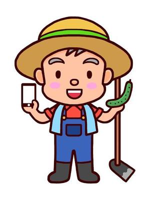 Cutiefunny (megu01)さんの農産物食育ブログのゆるくてかわいい農家のおじさんキャラクターデザイン募集への提案