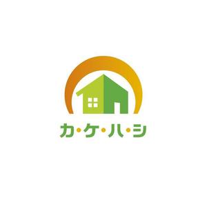 toto046 (toto046)さんの不動産サイトサービス「カ・ケ・ハ・シ」のロゴへの提案