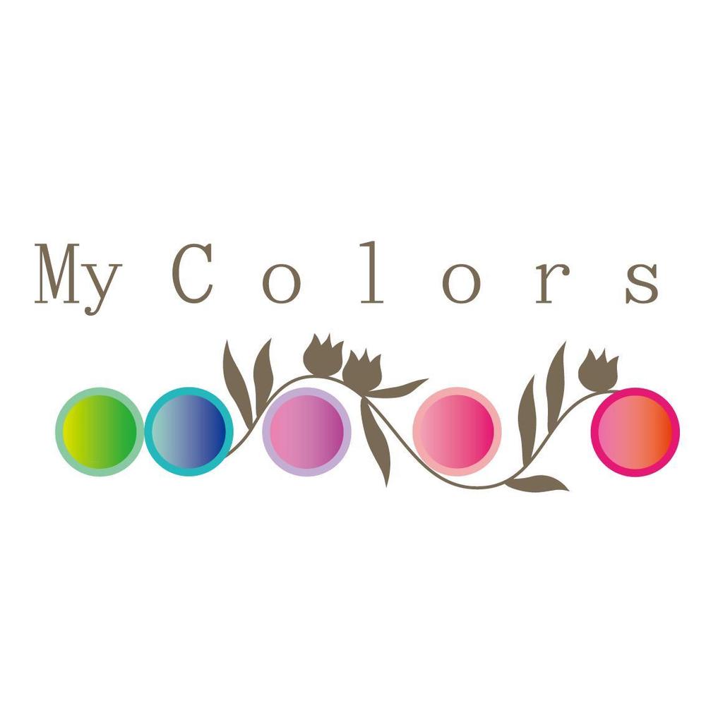 「My Colors」のロゴ作成