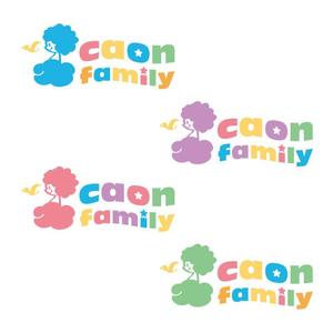 tera0107 (tera0107)さんの「caon family」のロゴ作成（商標登録無し）への提案