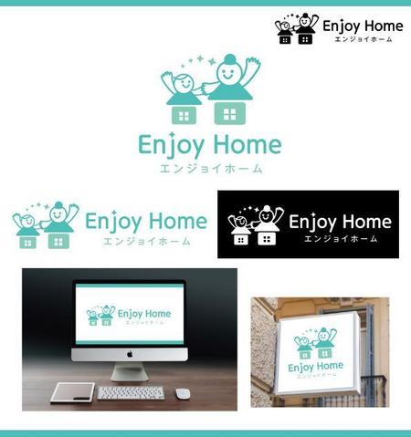 サリー (merody0603)さんの住宅会社「エンジョイホーム」「Enjoy Home」のロゴへの提案