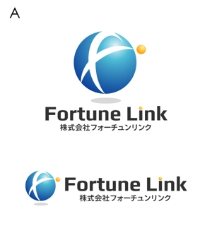 gchouさんの「Fortune Link  /　株式会社フォーチュンリンク」のロゴ作成への提案