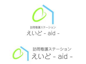 tomokichi ()さんの訪問看護ステーション 『えいど』のロゴへの提案