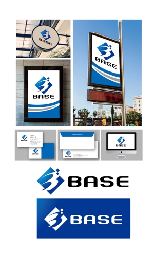 Hernandez (king_j)さんの建設会社「株式会社BASE」のロゴへの提案