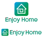 TEX597 (TEXTURE)さんの住宅会社「エンジョイホーム」「Enjoy Home」のロゴへの提案