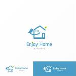 Jelly (Jelly)さんの住宅会社「エンジョイホーム」「Enjoy Home」のロゴへの提案