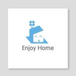 samasaさんの住宅会社「エンジョイホーム」「Enjoy Home」のロゴへの提案