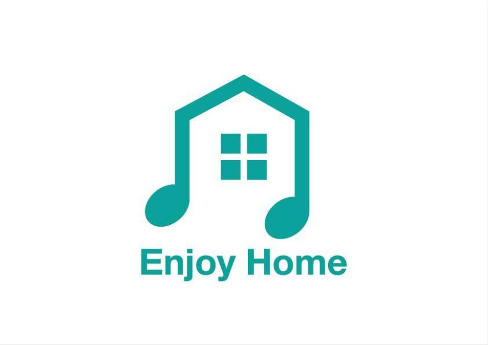 住宅会社「エンジョイホーム」「Enjoy Home」のロゴ