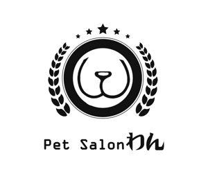 ぽんぽん (haruka0115322)さんのトリミングサロン「Pet Salon わん」のロゴへの提案