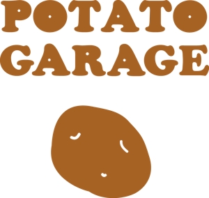 さんのジャガイモ料理専門キッチンカー「POTATO GARAGE」のロゴへの提案