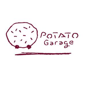 chanlanさんのジャガイモ料理専門キッチンカー「POTATO GARAGE」のロゴへの提案