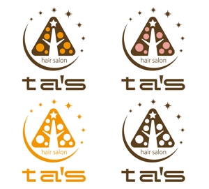 FISHERMAN (FISHERMAN)さんの「ta's」のロゴ作成への提案