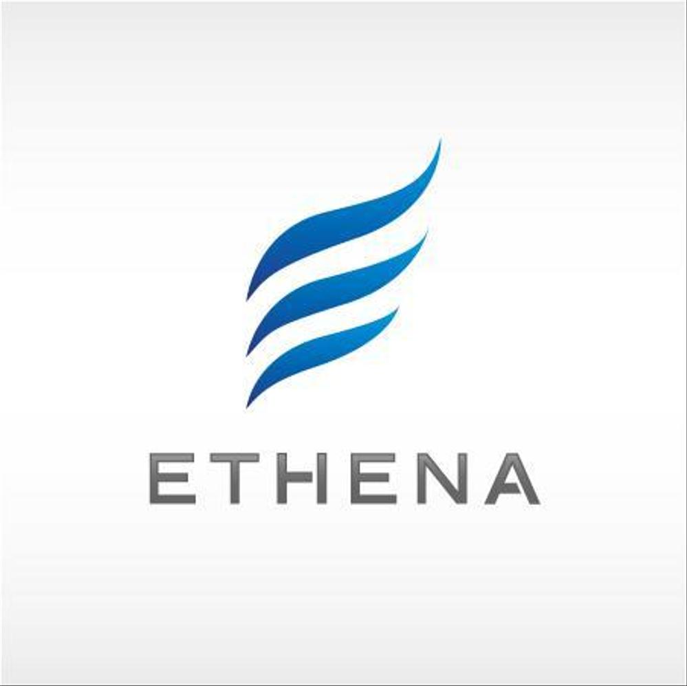 「ETHENA」のロゴ作成（商標登録なし）