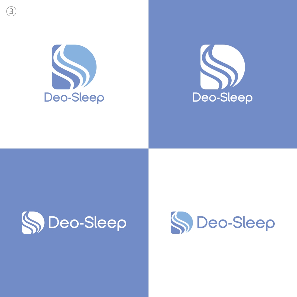 デオドラントスリープ「Deo-Sleep」ロゴデザイン