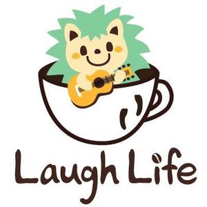 yumikuro8 (yumikuro8)さんの「Laugh Life」のロゴ作成への提案