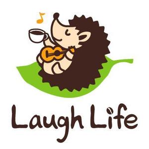 yumikuro8 (yumikuro8)さんの「Laugh Life」のロゴ作成への提案