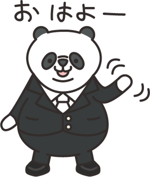 kikutsu (kikutsu)さんのパンダのアニメキャラクターへの提案