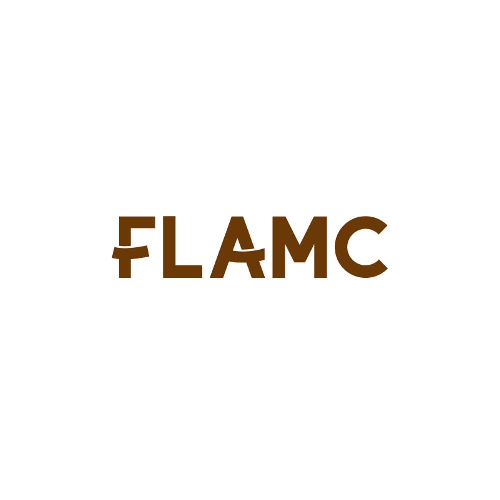 大人の男性向けライフスタイルメディア「FLAMC」のサービスロゴ制作