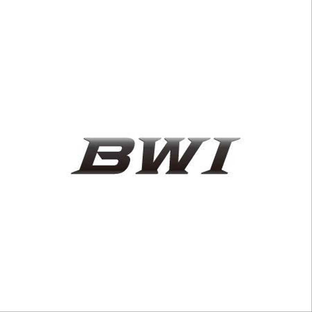 「BWI」のロゴ作成