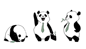 本多 (MomokaHonda)さんのパンダのアニメキャラクターへの提案