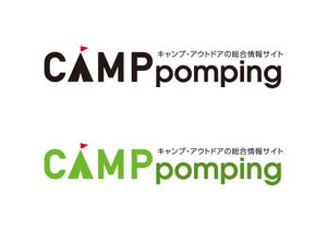 bracafeinc (bracafeinc)さんのキャンプサイト「CAMP pomping」のロゴへの提案