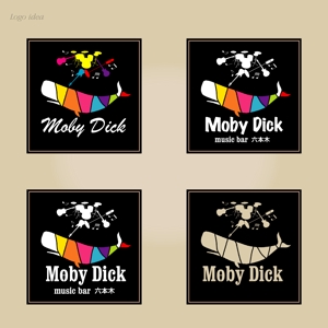 montan (montan)さんの「Moby Dick」のロゴ作成への提案