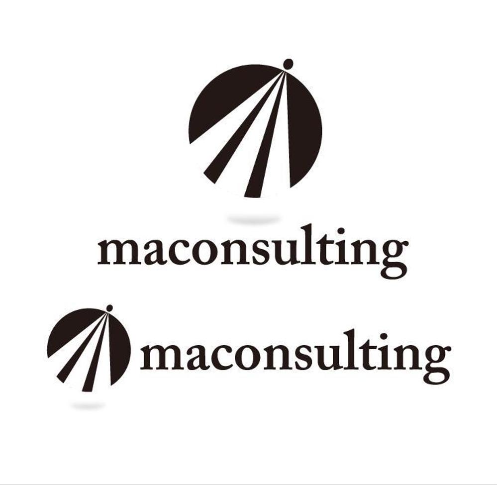 「maconsulting」のロゴ作成