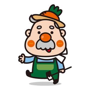 プレミアムオレンジ (premiumorange)さんの農産物食育ブログのゆるくてかわいい農家のおじさんキャラクターデザイン募集への提案